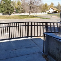 Commercial handrails, Aurora CO public schools.